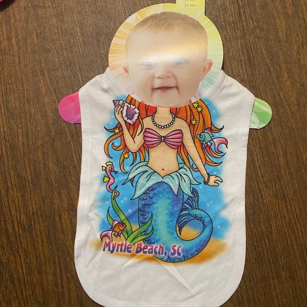 NWT Bib by U-Toons by Crossroads Designs